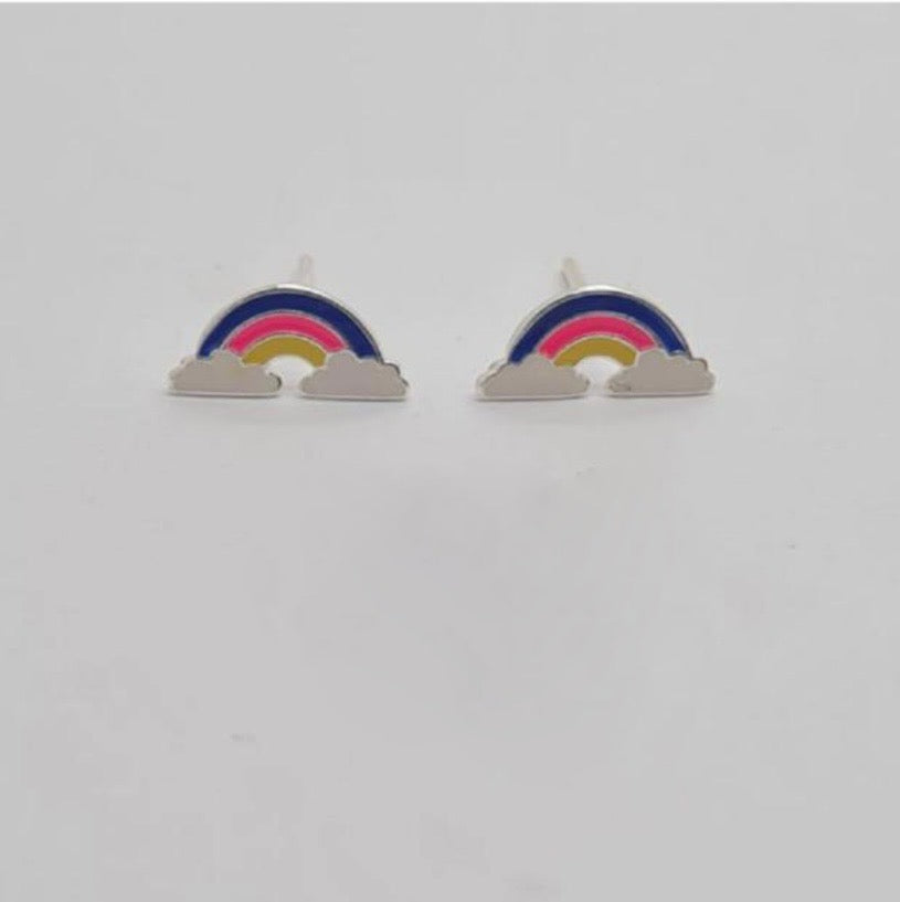 Kiddies Rainbow Stud Earrings