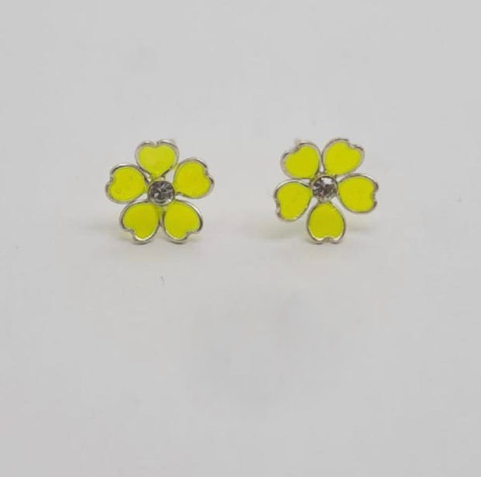 Kiddies Flower Stud Earrings