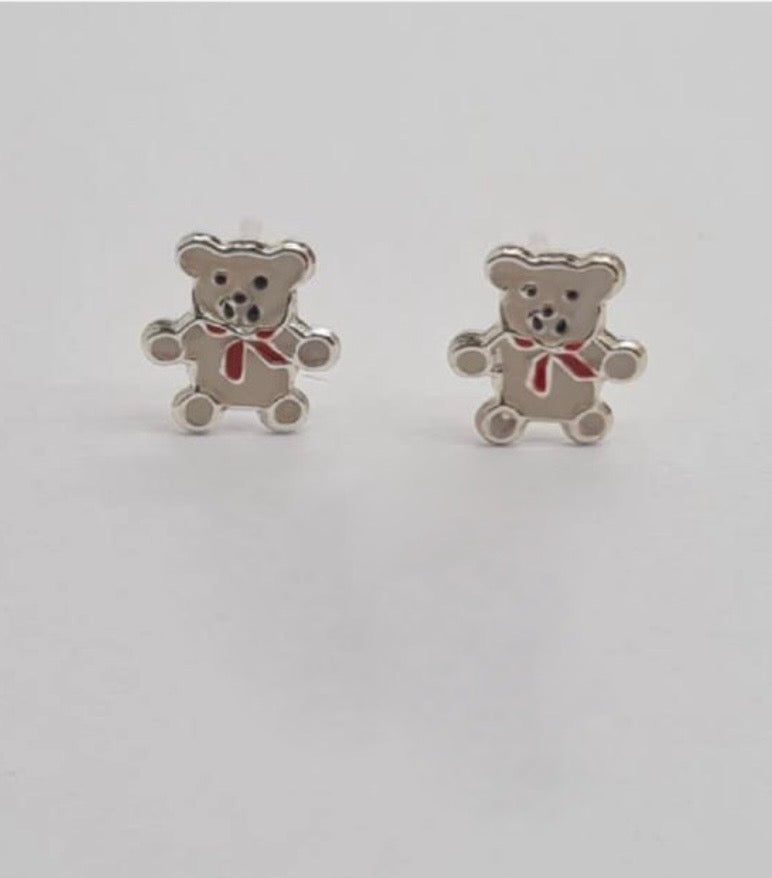 Kiddies Teddy Bear Stud Earrings
