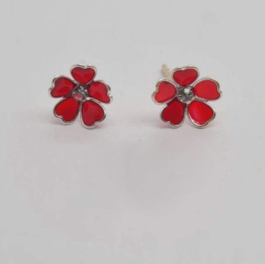 Kiddies Flower Stud Earrings