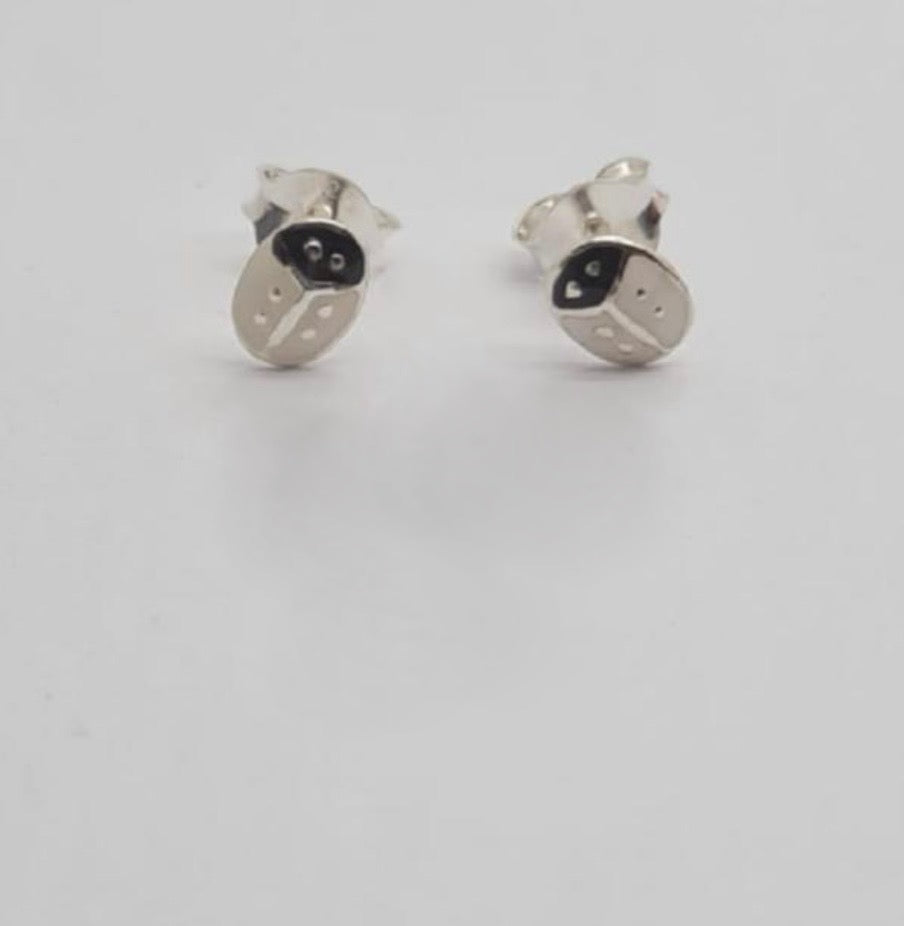 Kiddies Ladybird Stud Earrings
