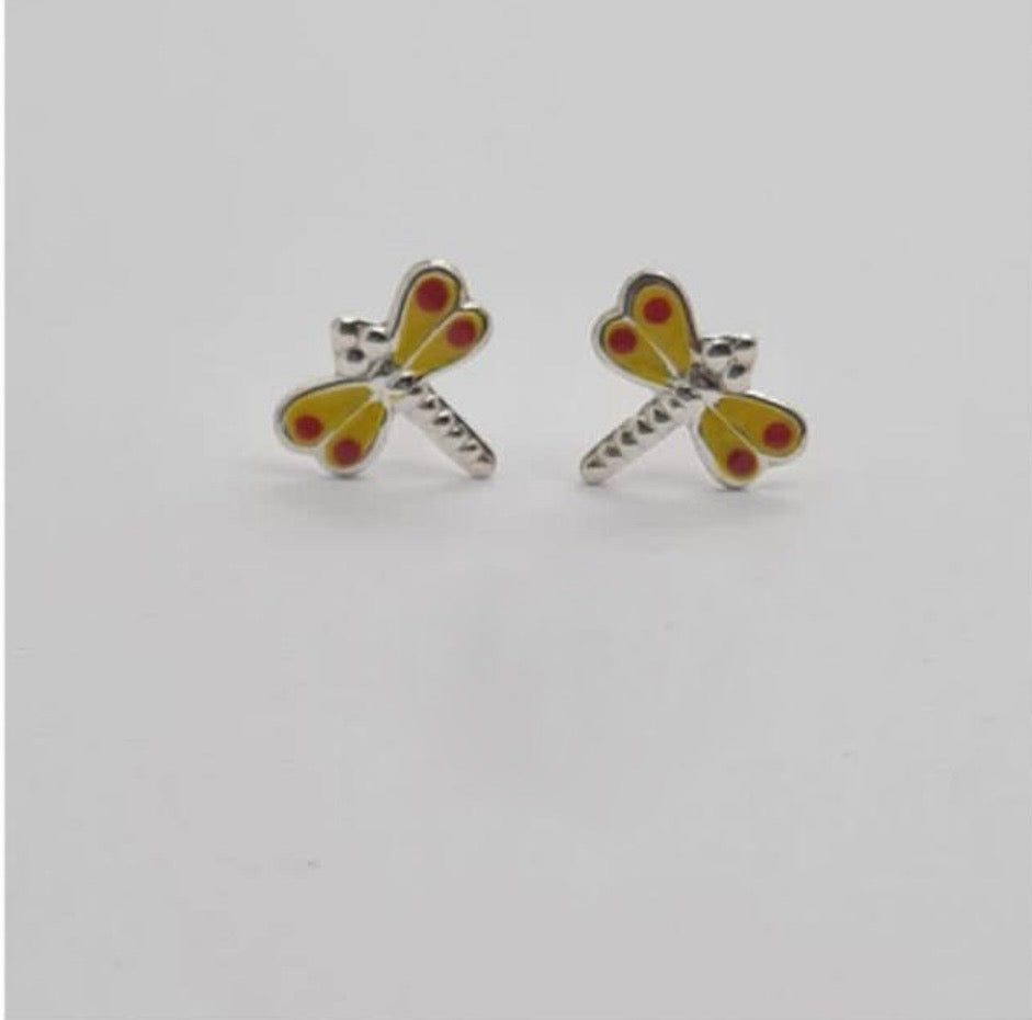 Kiddies Dragonfly Stud Earrings