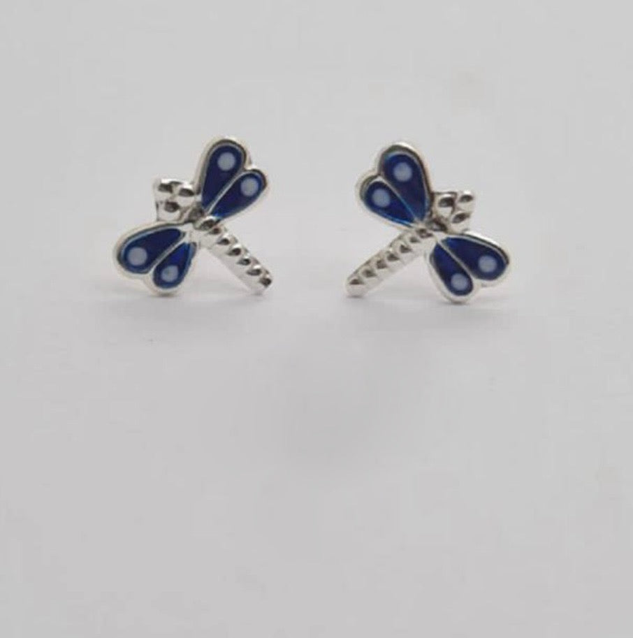 Kiddies Dragonfly Stud Earrings