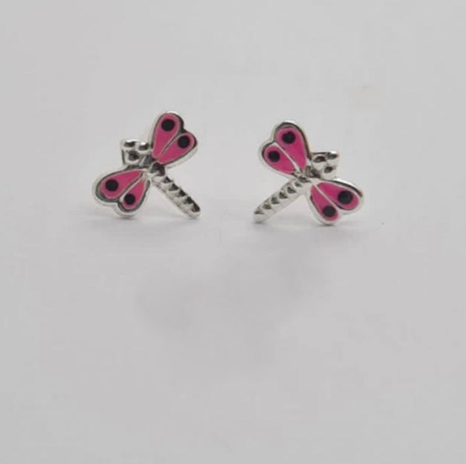 Kiddies Dragonfly Stud Earrings