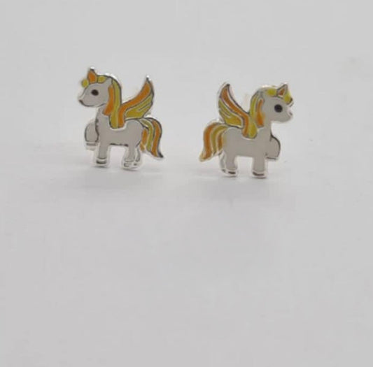 Kiddies Unicorn Stud Earrings