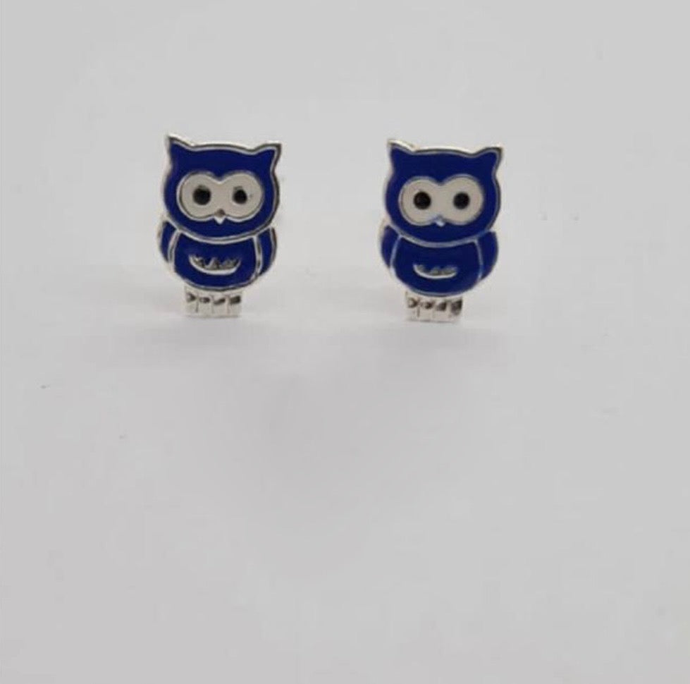 Kiddies Owl Stud Earrings