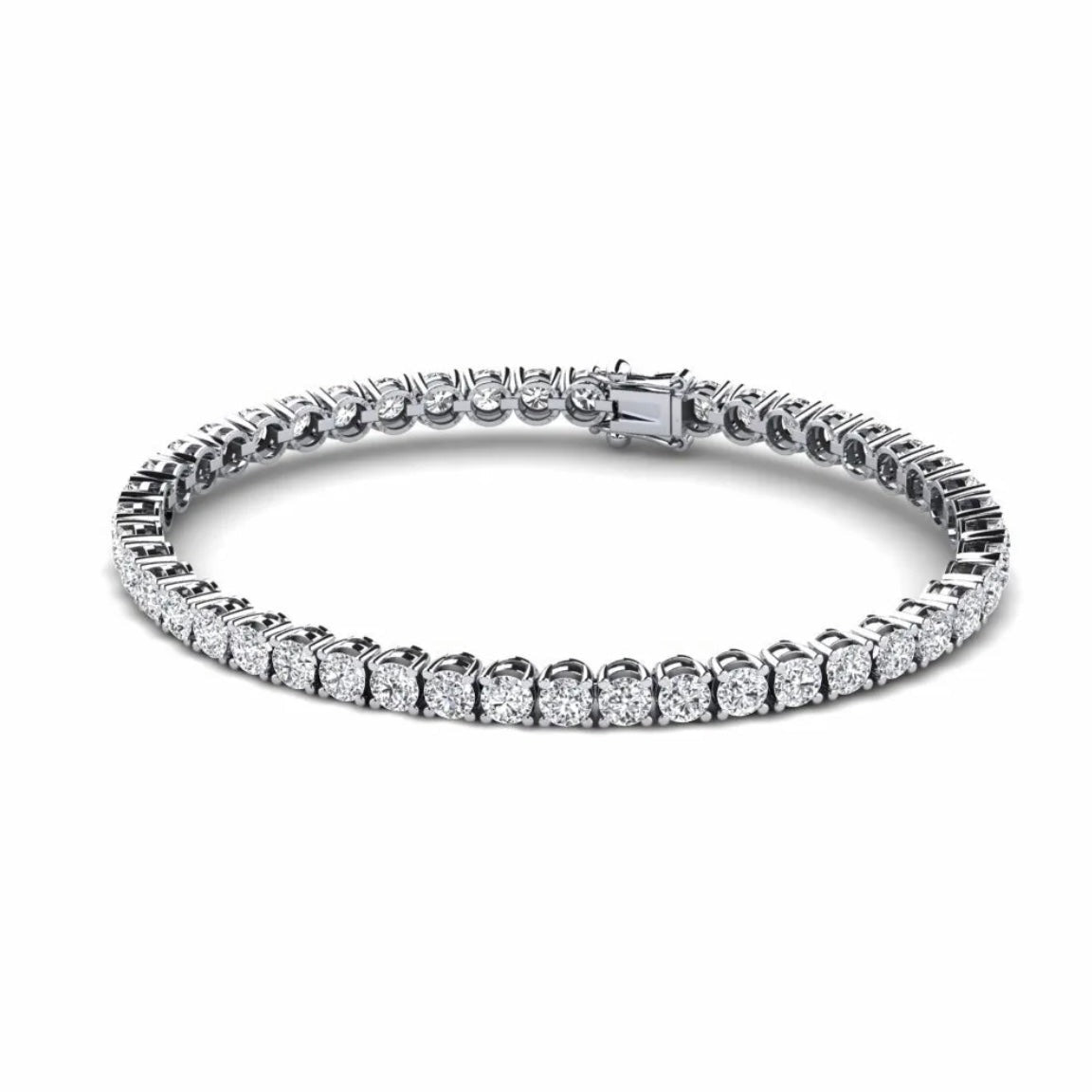 5 mm Cubic Zirconia Tennis Bracelet - Terciany 
