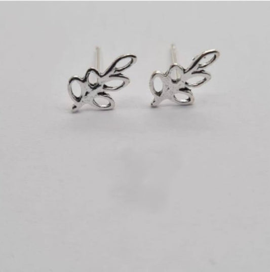 Open Leaves studs