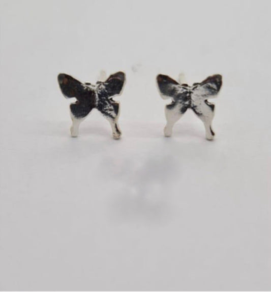 Solid butterfly studs