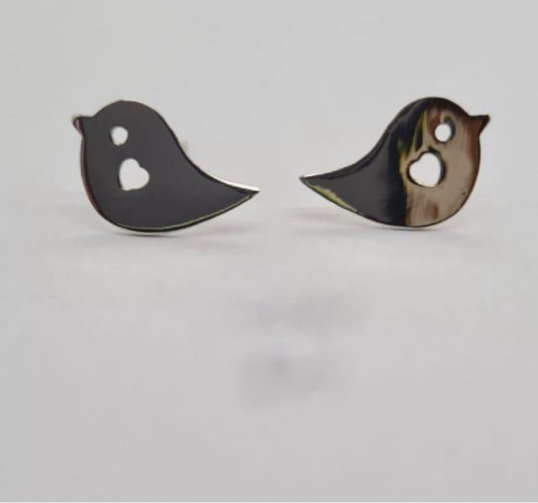 Love bird studs