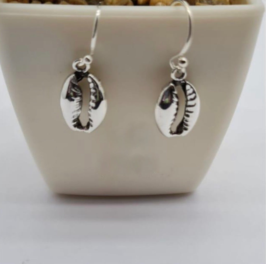 Cowley Shell hanging earrings - Terciany 