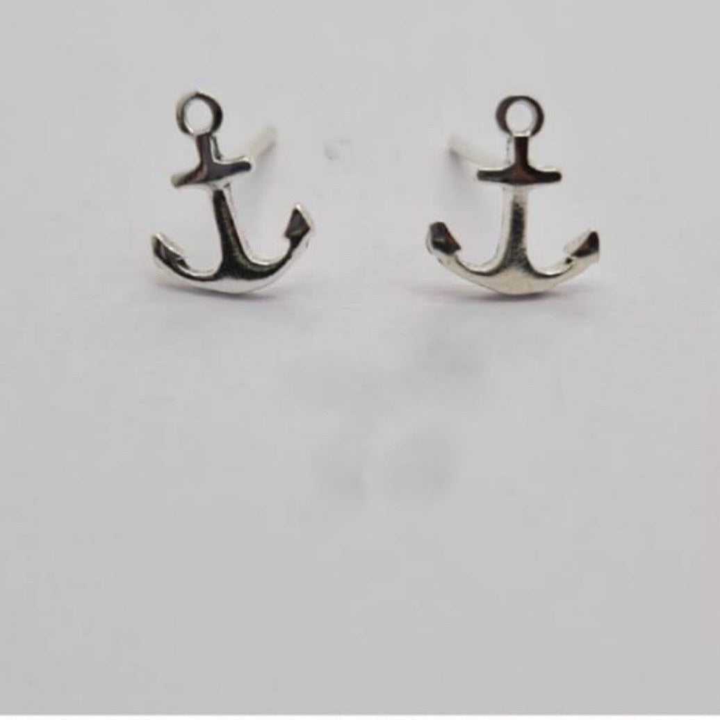 Anchor Stud Earrings - Terciany 