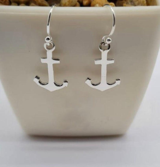 Hanging Anchor earrings - Terciany 