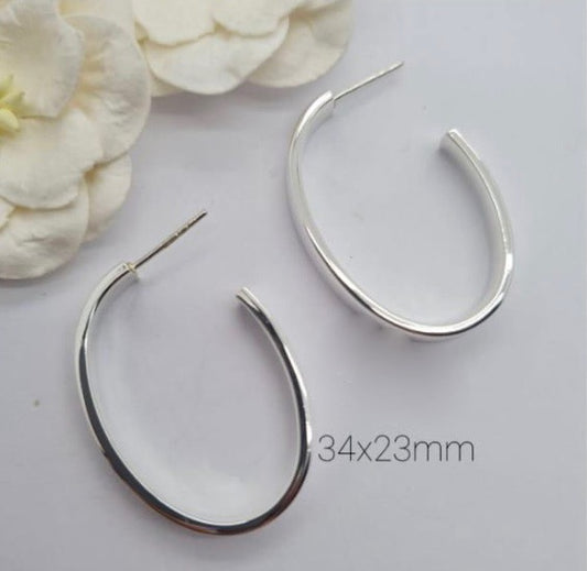 Oval hoops