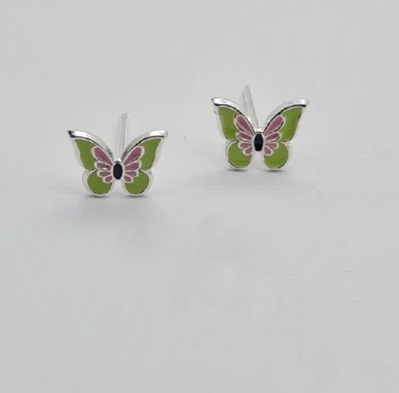 Kiddies Butterfly Stud Earrings