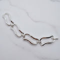 Bulky Rectangle Statement Bracelet 20 Cm - Terciany 