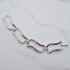 Bulky Rectangle Statement Bracelet 20 Cm - Terciany 