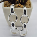 Large Chain Drop Earrings - Terciany 