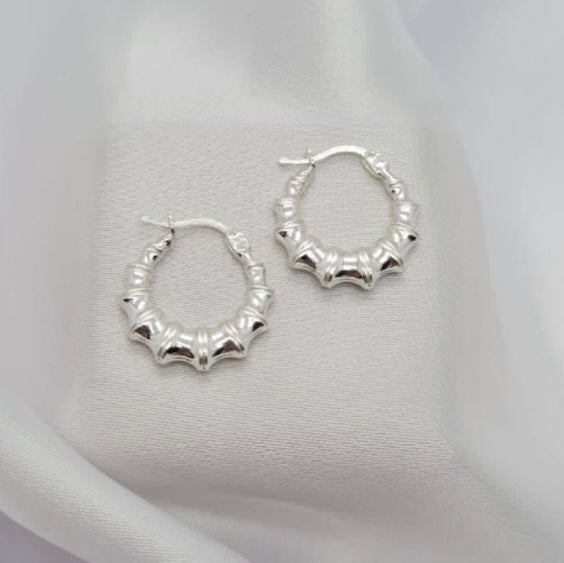 Round Detailed Hoops