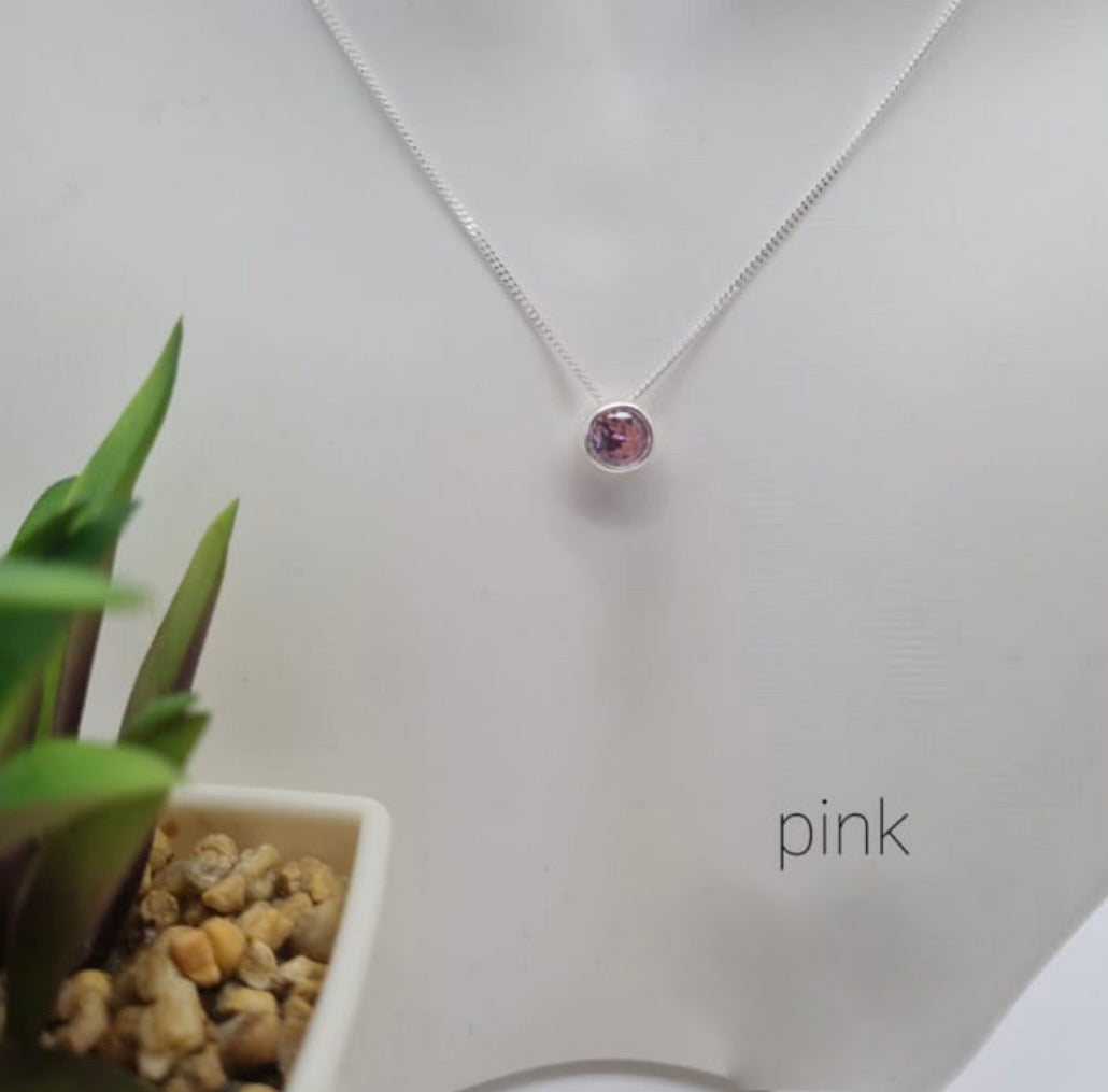8 Mm Cubic Zirconia Stone In Tube Setting