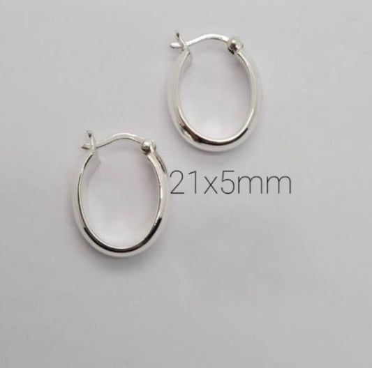 Oval hoops