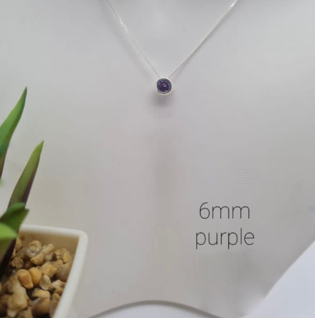 6Mm Cubic Zirconia Slider
