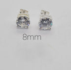 Cubic Zirconia Stud Earrings - Terciany 