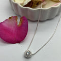 Exquisite Protea Setting Pendant With Most Beautiful Shaped Cubic Zirconia - Terciany 